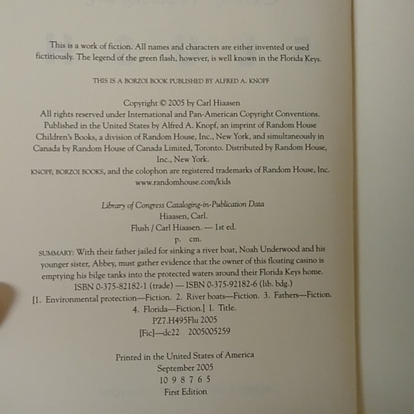 Carl Hiaasen Skink No Surrender Flush Chomp Junior Fiction Young Adult Chapter - Picture 11 of 16